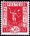 timbre N° 325A, Propagande pour l'exposition internationale de Paris