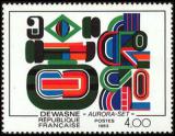 timbre N° 2263, Jean Dewasne «Aurora-Set»