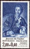 timbre N° 2304, Diderot - Journée du timbre