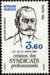 timbre N° 2305, Pierre Waldeck-Rousseau - Centenaire de la création des syndicats professionnels par la loi du 21 mars 1884