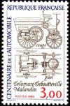 timbre N° 2341, Centenaire de l'automobile