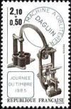 timbre N° 2362, Machine à oblitérer Daguin - Journée du timbre