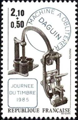  Machine à oblitérer Daguin - Journée du timbre 
