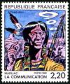 timbre N° 2505, La communication vue par Marijac