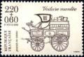 timbre N° 2526, Journée du timbre - Voiture montée