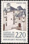 timbre N° 2546, Château de Sédières