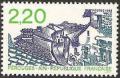 timbre N° 2550, Vue de Pérouges (Ain)