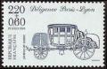 timbre N° 2577, Journée du timbre - Diligence Paris-Lyon