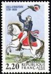 timbre N° 2595, François Étienne Kellermann (1735-1820), personnages célèbres de la révolution
