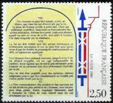 timbre N° 2604, Bicentenaire de la déclaration des droits de l'homme et du citoyen - Articles 7 à 11
