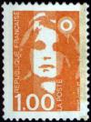 timbre N° 2620, Marianne du bicentenaire