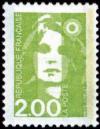 timbre N° 2621, Marianne du bicentenaire