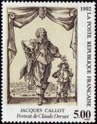 timbre N° 2761, Jacques Callot « Portrait de Claude Deruet »