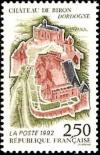 timbre N° 2763, Château de Biron (Dordogne)