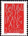 timbre N° 2775, Bicentenaire de la proclamation de la république, dessin original de Jean-Charles Blais