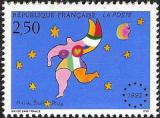 timbre N° 2776, Mise en vigueur du marché unique européen