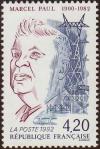 timbre N° 2777, Marcel Paul (1900-1982) ancien ministre (1945)