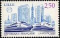 timbre N° 2811, Congrès de la fédération des sociétés philatéliques françaises à Lille