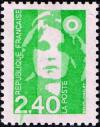 timbre N° 2820, Marianne du bicentenaire