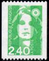 timbre N° 2823, Marianne du bicentenaire