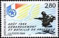 timbre N° 2895, Débarquement et bataille de Provence (aout 1944)