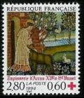 timbre N° 2915, Croix Rouge - Tapisserie d'Arras Saint Vaast
