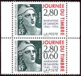 timbre N° P2934A, Journée du timbre. Cinquantenaire de la Marianne de Gandon