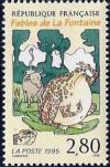 timbre N° 2959, Fables de La Fontaine 