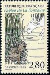 timbre N° 2960, Fables de La Fontaine 