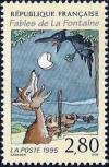 timbre N° 2961, Fables de La Fontaine 