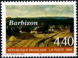timbre N° 2970, Barbizon - Détail du tableau de Díaz de la Peña