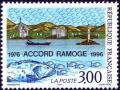 timbre N° 3003, Accord RAMOGE 20 ans