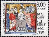  De la Gaule à la France - Le baptème de Clovis (496-1996) 