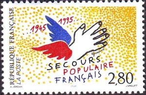  Secours Populaire Français, 50 ans <br>secour, populaire,
