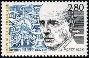  Jacques Rueff (1896-1978)  économiste français 