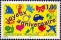 timbre N° 3046, Timbres de souhaits : Joyeux anniversaire