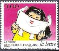 timbre N° 3064, Le voyage d'une lettre