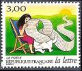 timbre N° 3065, Le voyage d'une lettre