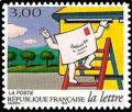 timbre N° 3067, Le voyage d'une lettre