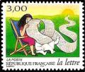 timbre N° 3071, Le voyage d'une lettre