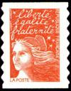 timbre N° 3085, Marianne du 14 Juillet, Liberté, égalité, fraternité