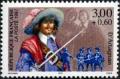 timbre N° 3117, D´Artagnan Personnage du roman «Les trois mousquetaires» d'Alexandre Dumas,