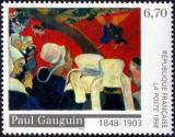  « Vision après le sermon » tableau de Paul Gauguin (1848-1903) peintre 150ème anniversaire de sa naissance 