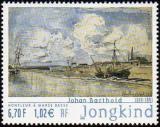  « Honfleur à marée basse » de Johan Barthold Jongkind (1819-1891) peintre, aquarelliste et graveur néerlandais 