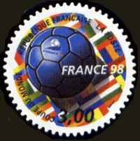  Autoadhésif  France 98 coupe du monde de football 