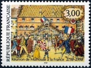  Réunion de Mulhouse à la France 1798-1998, Bicentenaire 