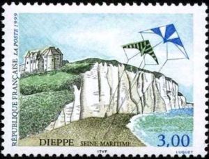  Dieppe (Seine-Maritime) - les falaises 