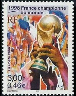  La France championne du monde de football en 1998 <br>France,  Champion du Monde