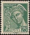 timbre N° 411, Type Mercure 2ème série