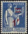 timbre N° 485, Type Paix 1F sur 1F50
